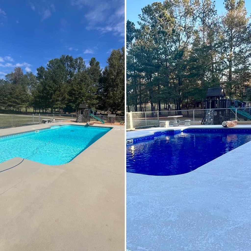 Pool Deck Resurfacing Project 7